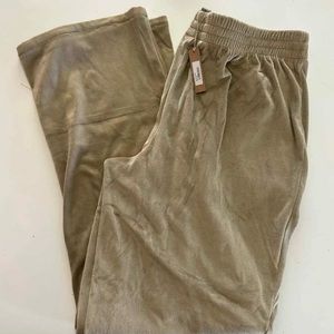 Skims Velour track pants